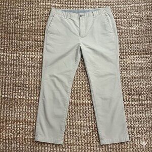 Under Armour UA Match Play Straight Leg Golf Pants Beige (38x32) 1342263 Stretch